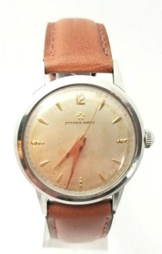 Vintage Eterna Matic 33mm Wristwatch