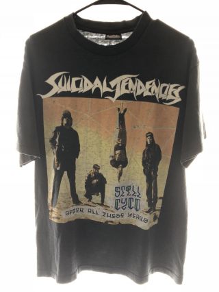 Vintage Giant Rare 1993 Suicidal Tendencies Fueled By Hate Japan Tour T Shirt