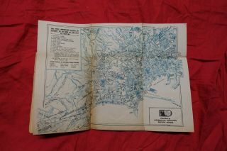 US Army Solider ' s Guide to Naples Italy booklet signed by Colonel w map 5