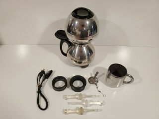 Vintage Cory Electric Automatic Coffee Brewer Maker W/ Glass Filter Perculator