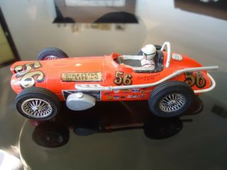 Vintage Strombecker 1/32 Slot Car Watson Roadster 56 Jim Hurtubise Indy 500