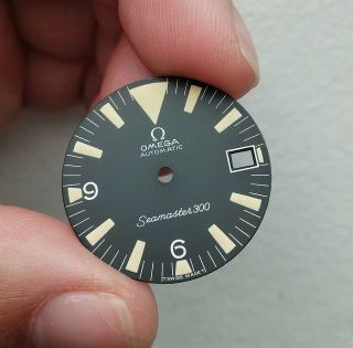 Vintage Omega Seamaster 300 ref.  166.  024 Big Triangle Automatic black dial 2