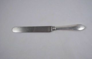 Tiffany Faneuil Sterling Handled True Dinner Knife Silverplate Blade Mult Avail