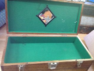 Vintage H.  Gerstner & Sons Model 042 11 Drawer Oak Machinist Tool Box Chest key 8