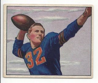 Vintage Johnny Lijack 1950 Bowman Nfl Football Trading Card 26