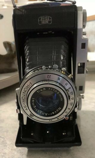 Vintage Zeiss Ikon Iconta Folding Camera 4