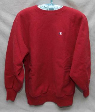 Vintage Champion Reverse Weave Crew Neck Sweatshirt Xl Made In U.  S.  A.