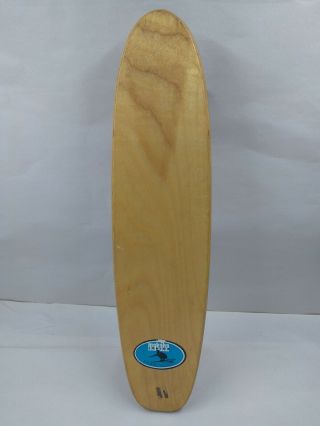 Vintage Skateboard Wood Metal Wheels,  Skateboarding MAKAHA? 3