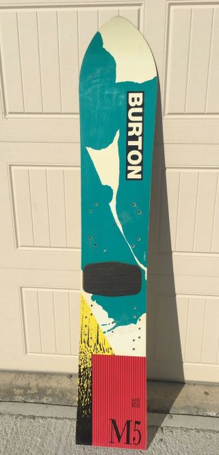 Burton M5 Vintage Snowboard Rare