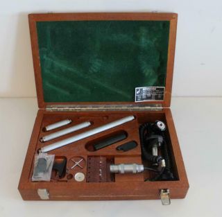 Vintage Renishaw Probe Kit PH1 TP2 w/ 3x Extentions Tips in Wooden Carrying Case 12