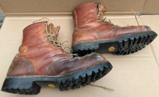 Vintage Red Wing Irish Setter Sport Boots USA Made Model 30011 Men ' s 10.  5 D 2