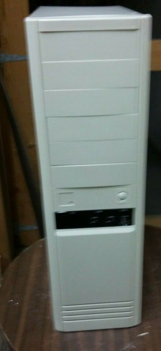 At Computer Case Enclosure,  Power Supply Build Vintage 386 486 Pentium 747a