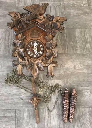 Vintage Schneider Black Forest Cuckoo Clock