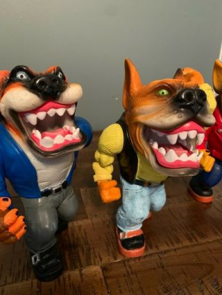 Muscle Mutts extremely rare like street sharks action figure retro vintage toy 7