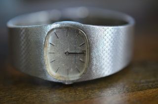 Vintage Girard Perregaux Ladies Watch Silver