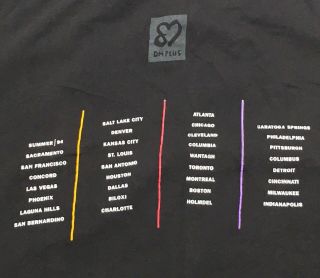 Vintage Depeche Mode Summer 1994 Tour T Shirt One Size 7