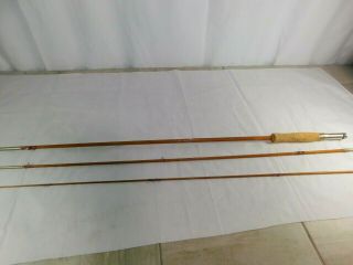 Vintage South Bend 3 Piece Bamboo Fly Rod 8