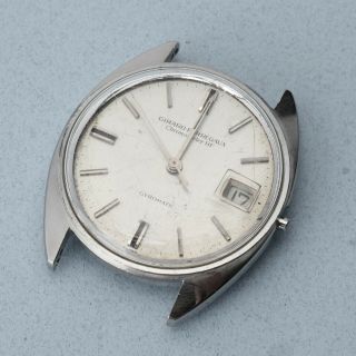 Vintage Girard Perregaux Gyromatic Chronometer Hf Wristwatch Stainless Parts