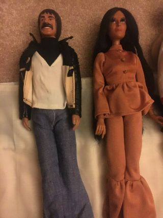 Sonny And Cher Dolls 1976 Vintage