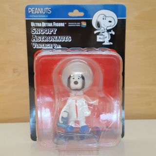 Medicom Toy Udf Ultra Detail Figure Peanuts Snoopy Astronauts Vintage Ver.