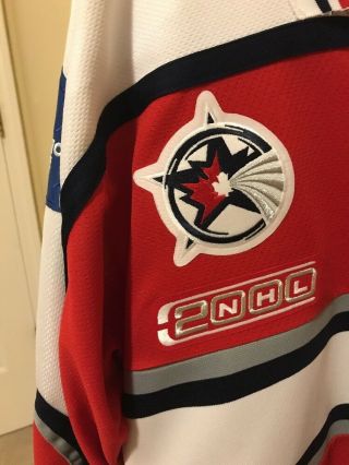 RARE VINTAGE MATS SUNDIN 2000 NHL ALL STAR GAME JERSEY SIZE XL SEWN RED 4