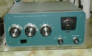 Vintage,  Heathkit Sb - 201 Linear Amplifier For Ham Amatuer Radio,  Estate,  Powers Up