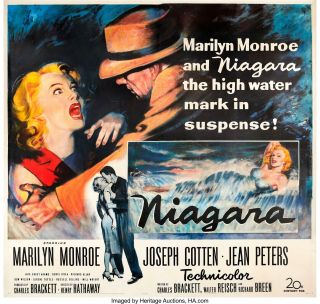 Movie 16mm Niagra Feature Vintage Drama 1953 Film Marilyn Monroe
