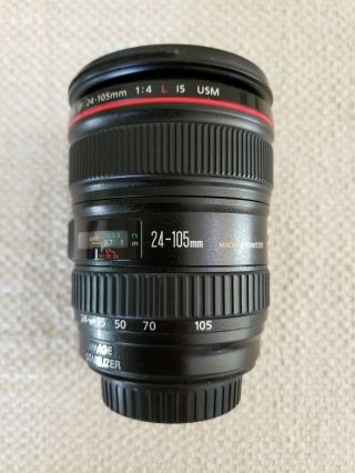 Canon EF 24 - 105mm IS zoom lens / One Owner / Rarely 4