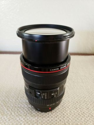 Canon EF 24 - 105mm IS zoom lens / One Owner / Rarely 6