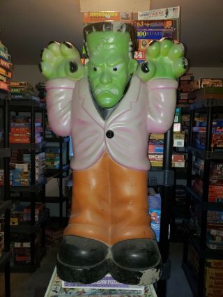Vintage Frankenstein Monster Empire Blow Mold Halloween Yard Light Decoration