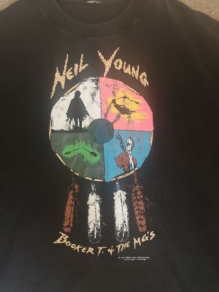 Vintage Rare Neil Young Booker T & The Mg 