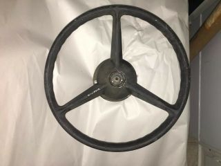 Vintage Keller 180 Seattle Outboard Hydro Boat Racing Steering Wheel: 13.  5”