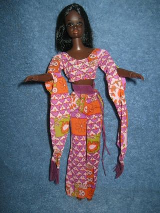 Vintage Live Action Christie Doll All Gorgeous Nm Barbie Friend Lqqk