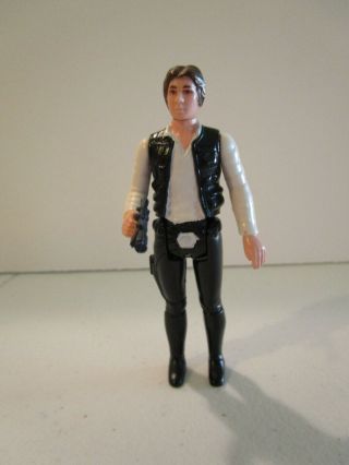 Vintage Kenner Star Wars Small Head Han Solo Loose Complete 100 Authentic Weapo
