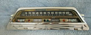 Vintage Volvo 122 Amazon Speedometer Instrument Gauge Cluster Pv 544