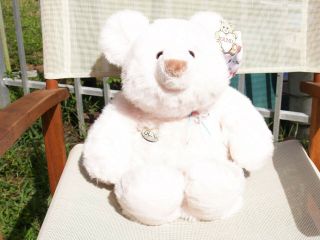 Vintage Gund - Large Pink Sweetcakes Bear - 19 " - 1537 - 1988 - - All Tags