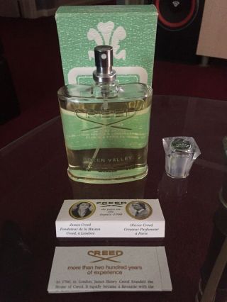 Creed Green Valley 4oz Vaulted Rare Eau De Parfum