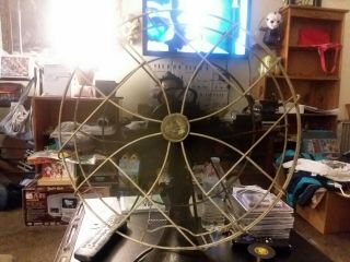 VINTAGE 1940 ' S EMERSON ELECTRIC CAST IRON FAN 79648 - AQ 7