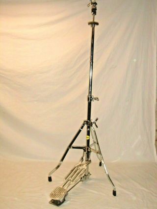 Absolutely Vintage 1965 Rogers Swivomatic Hi - Hat Stand W/1 - Pc Footboard