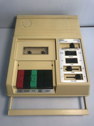 Vintage Cassette Tape Player For The Blind C - 1 National Library Of Congress