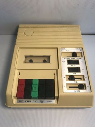 Vintage Cassette Tape Player For The Blind C - 1 National Library Of Congress 2