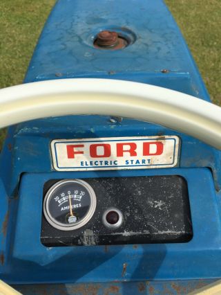 Vintage Ford LGT 100 Lawn and Garden Tractor with 42 