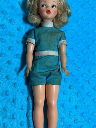 Vintage Ideal Toy Corp Tammy Doll BS - 12 5 in her blue outfit 5