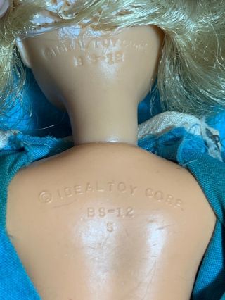 Vintage Ideal Toy Corp Tammy Doll BS - 12 5 in her blue outfit 7