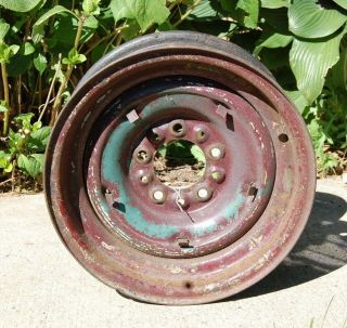 Buick 1949 15 " Vintage Stock Steel Wheel 5 On 5 Bolt Pattern 49 50 51 52 53