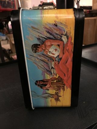 VINTAGE LEGEND OF THE LONE RANGER LUNCHBOX & THERMOS (1980) with Tags 10