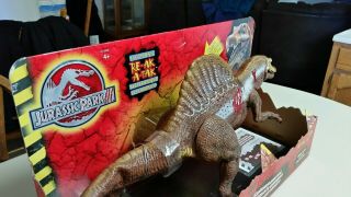 Jurassic Park 3 Animatronic Spinosaurus MIB RARE 3