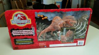 Jurassic Park 3 Animatronic Spinosaurus MIB RARE 6