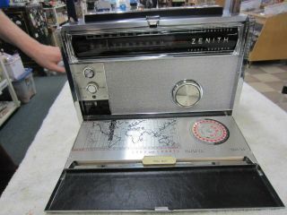 Vintage Zenith Trans - Oceanic Royal 3000 1 Am Fm Multi Band Radio