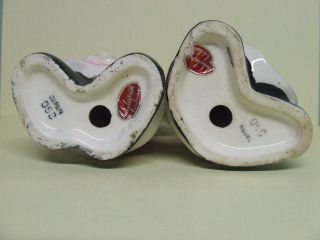 VHTF Vintage Black Americana Bakers/Cooks Salt & Pepper Shakers (Japan / 058) 3